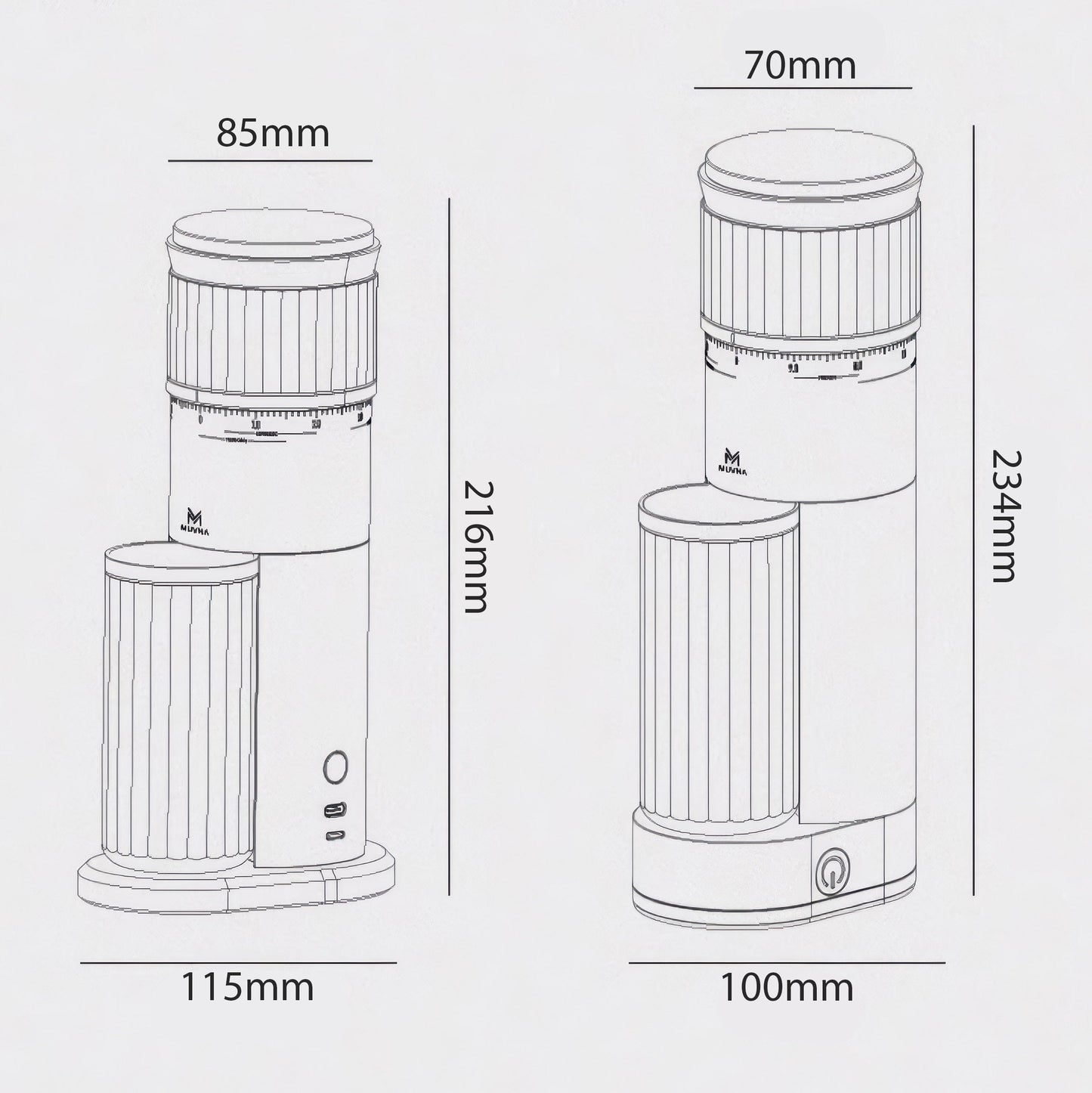 Precision Home Coffee Grinder
